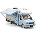 NOVAFUSION Toy Campers for Kids Die Cast Metal RV Toy with Light and Sound Ages 38 Blue - Image 3