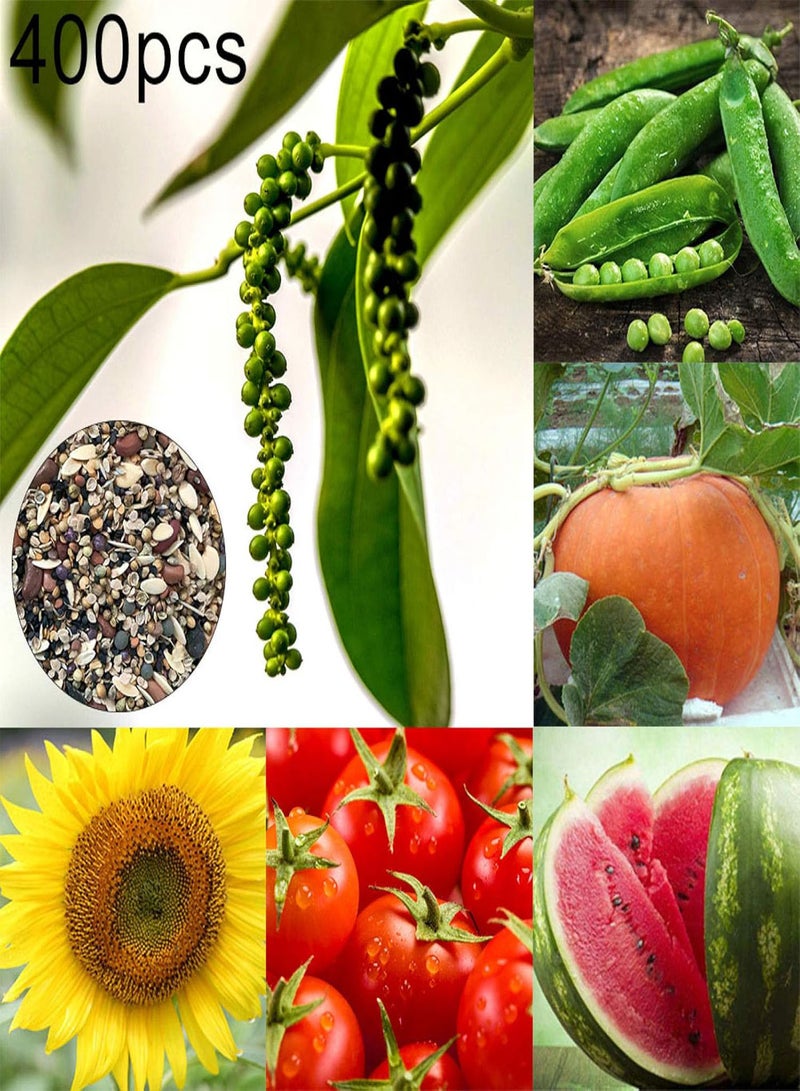 GGOOT Seed for Planting,400Pcs/Set Vegetable Fruit Flower Seeds 20-Species Garden Yard Farm DIY Plant Decor-Vegetable Fruit Flower Seeds - Image 2