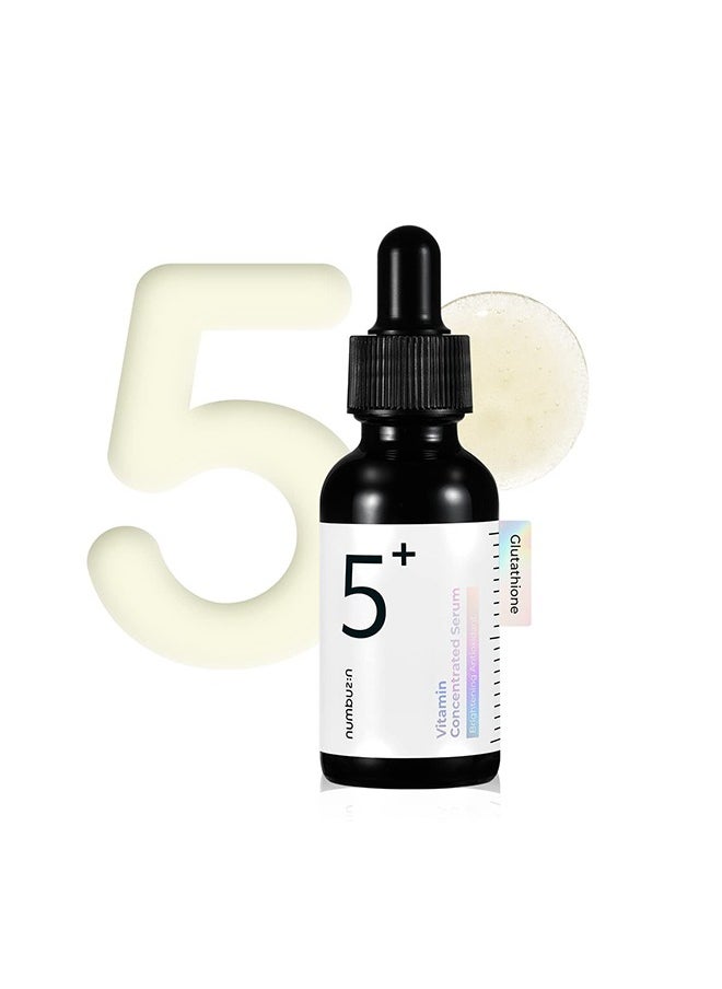 numbuzin - Numbuzin No.5 Vitamin Concentrated Serum ，Glutathione & Vitamin Serum, Dark Spot, Korean Skincare -30ml - Image 1
