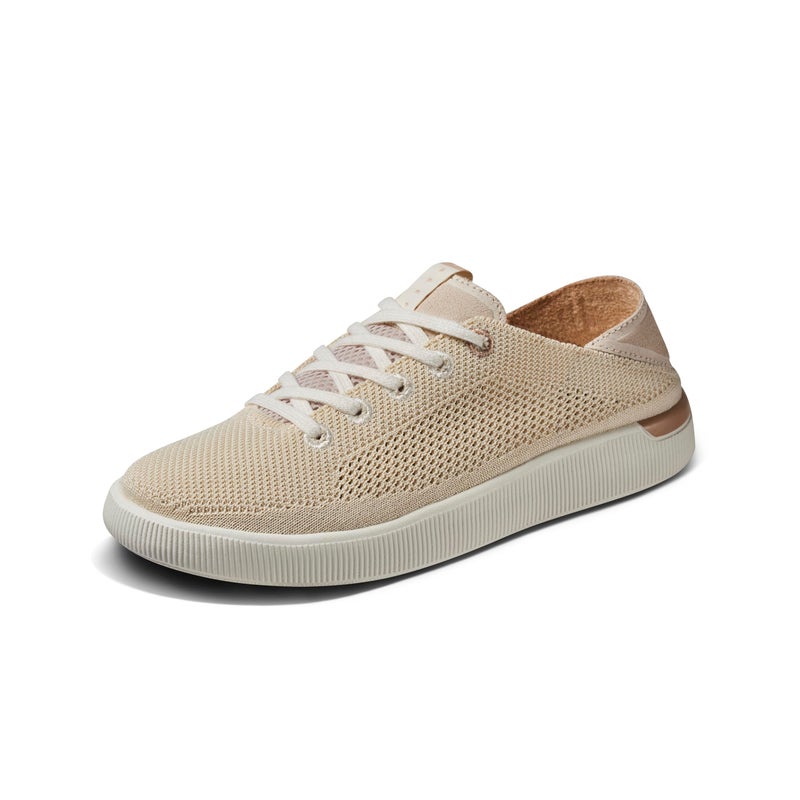 Reef Neptune Womens Shoe, Lightweight & Breathable Stretch Knit Upper, Soft Cushion Footbed, Vintage, 8.5 - Image 1