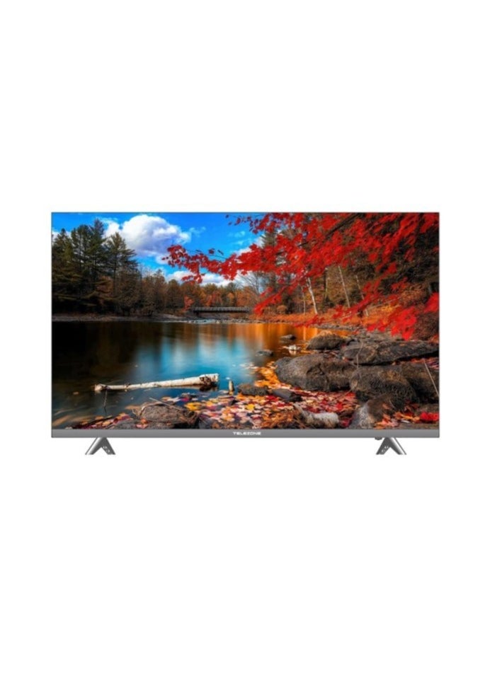 Telezone Smart LED TV,Android 11, Frameless, 32 Inch 1366X786, Black - TZ32FG