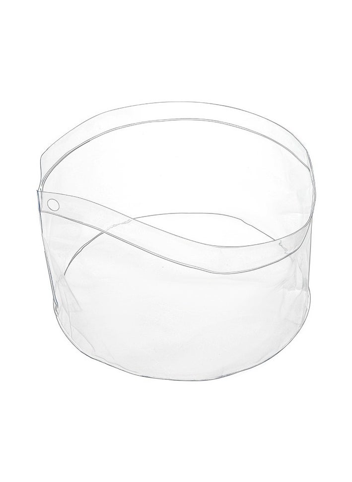 Ayeeb Portable Travel Basin Multifunction Reusable Cylinder Round Bucket, Foldable Flat Pack in Any Bag, Versatile for Kitchen/ Wash up/ Laundry/ Cleaning/ Hiking/ Camping/ RV/ Hotel/ Home Use, Lightweight Vertical Stand Clear Strong Durable PVC Odourfree Harmless Material, 12" Wide 10L Large Capacity  - Image 4