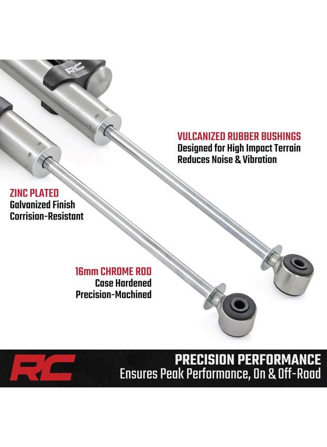 ROUGH COUNTRY M1R Monotube Rear Shocks with External Reservoir for Jeep Wrangler JL (2021–2024) & Wrangler Unlimited (2018-2025) w/4–6" Lift - 2-Pack - Image 3