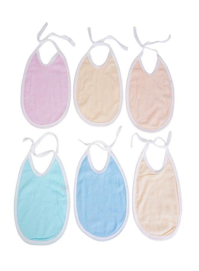MW PRINTS Baby Bibs Soft Cotton Double Side Towel Printed, Washable, Reusable, Absorbent, Adjustable Printed & Stylish Feeding Bibs for Babies (Pack of 6) - Image 1