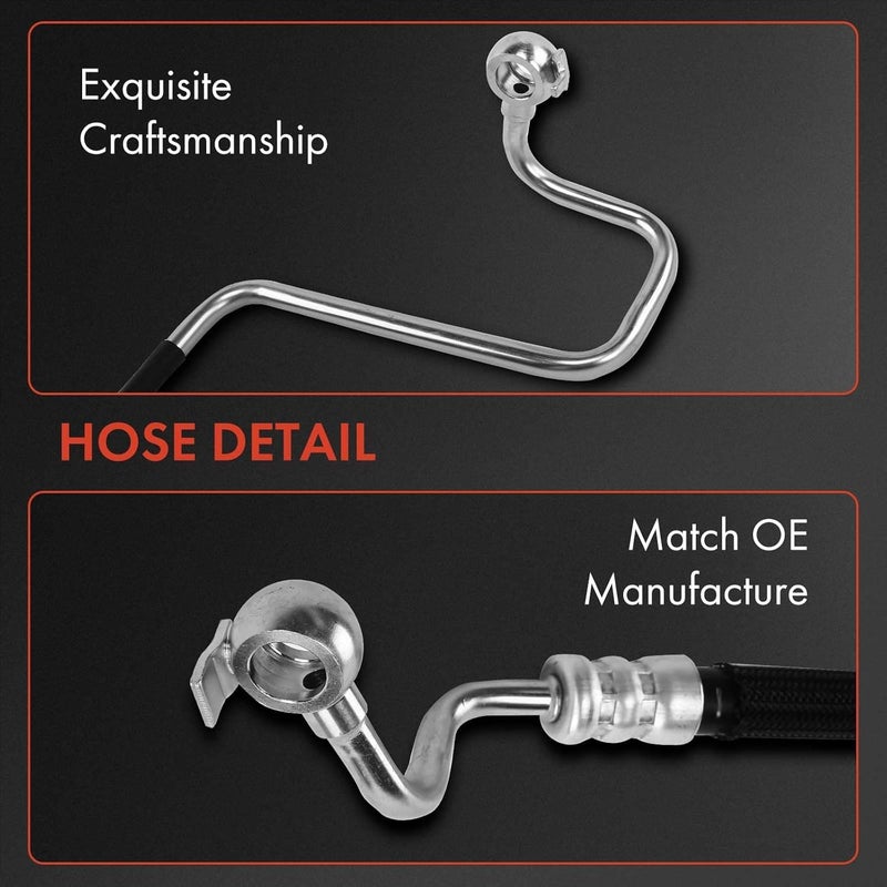 A-Premium Power Steering Pressure Line Hose Assembly for Mitsubishi Outlander 2004-2006 - Image 5