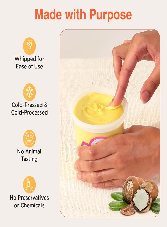 SoShea Whipped Shea Butter Baby Powder - Nourishes, Moisturizes & Renews | 100% African Pure Shea Butter | No Dyes & Parabens | Vegan | 12.75oz / 361g - Image 3