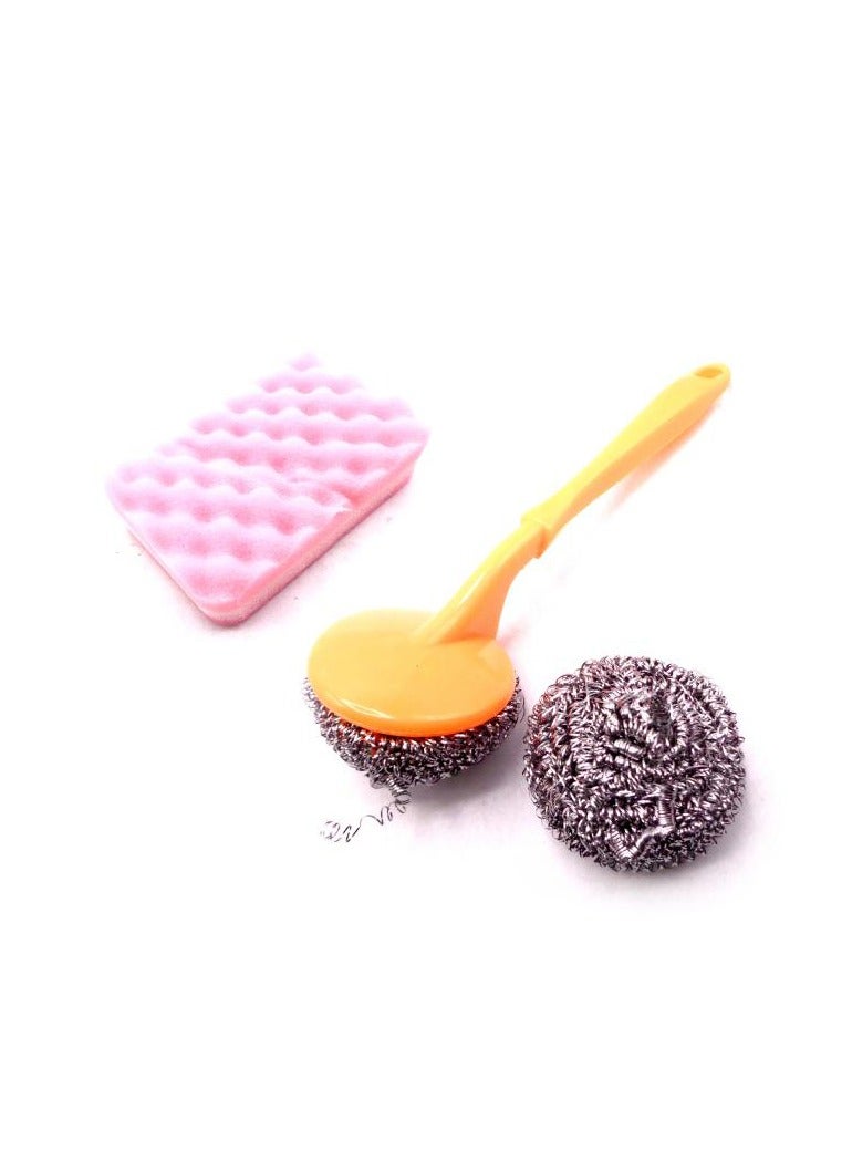Kitchen Scourer Set 4Pcs/Bag - Image 1