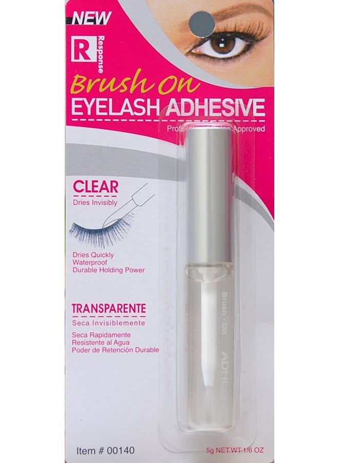 E] Brush On Eyelash Adhesive Clear (Professional Salon Approved)