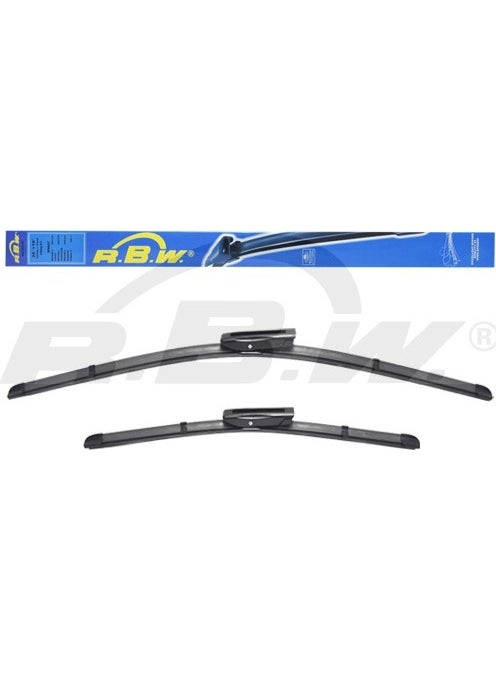 RBW مساحات زجاج مگane II 06-رمز II 08-(24"+18") 600 مم+450 مم 