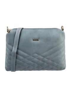 Mochi Mochi Women Grey Zip Top Sling Bag (66-7549)  - Image 1