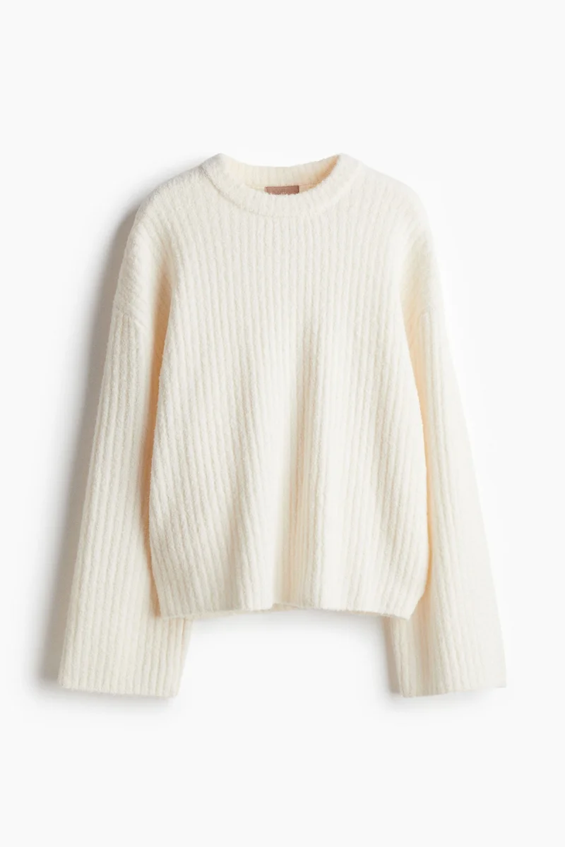 H&M Rib-knit wool-blend jumper