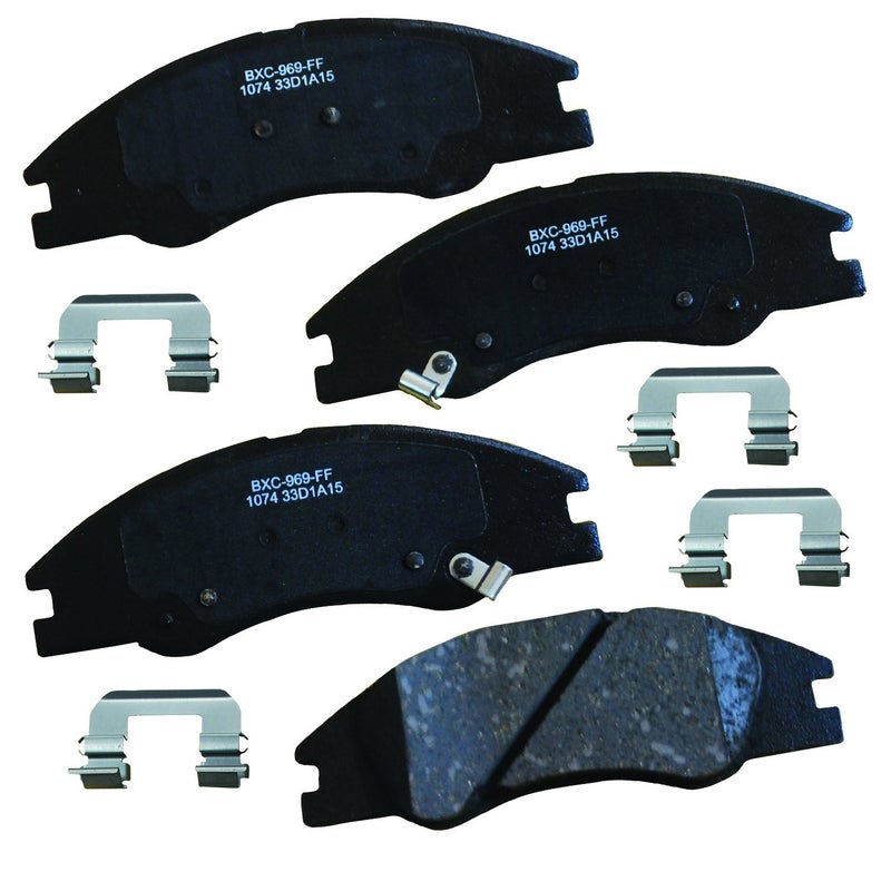 Bendix Premium SBC1074 Ceramic Front Brake Pads for Kia Spectra 2009-2004  Spectra5 2009-2005 - Image 1