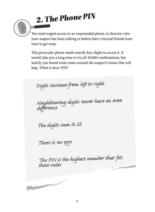 null - The Perfect Crime Puzzle Book: Over 90 Puzzling Cases to Solve - Image 1