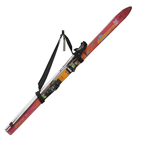 YYST Ski Tote | Skis and Poles Backpack Carrier | Ski and Pole Carry Sling Strap| ski Shoulder Strap -Hold your Poles together -Free your hand! Stronger than One Single Sling. - Image 4