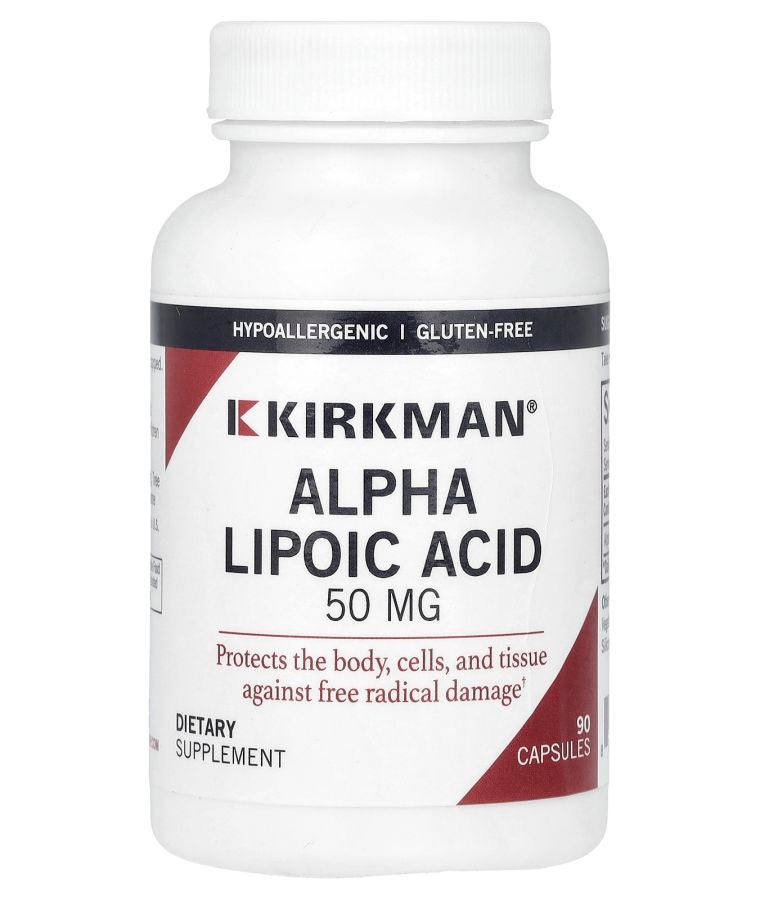 Kirkman Labs Alpha Lipoic Acid 50 mg 90 Capsules