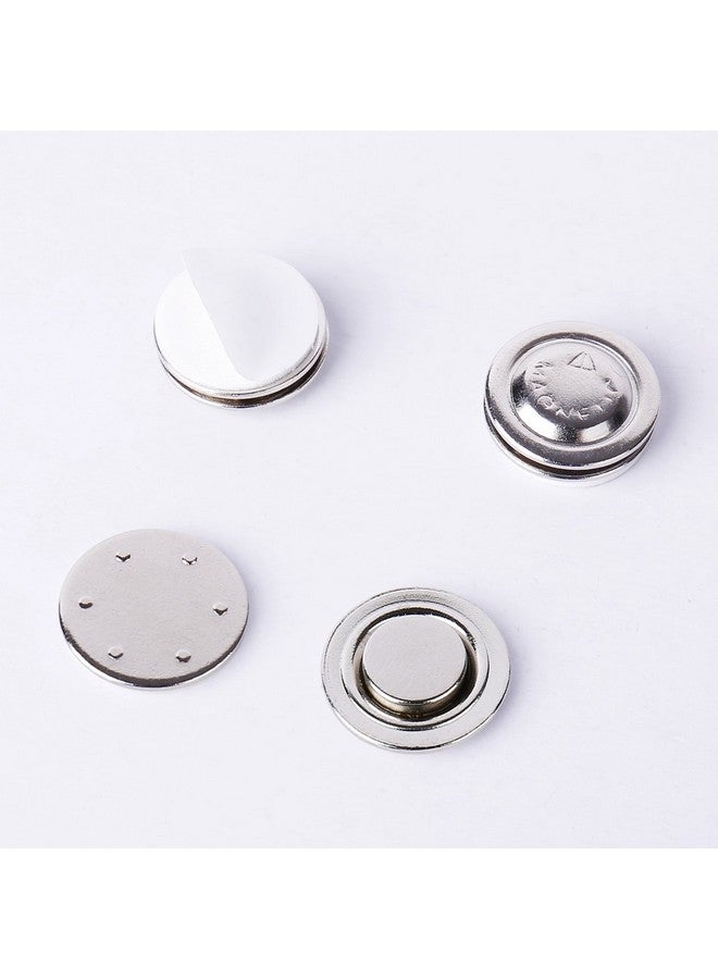 Magreen Magnets 24 Pack Round Magnetic Name Badge Holder,Ideal For Button Badges, Circle Badges,Brooches, Arts&Crafts And Other Round Name Tags - Image 4