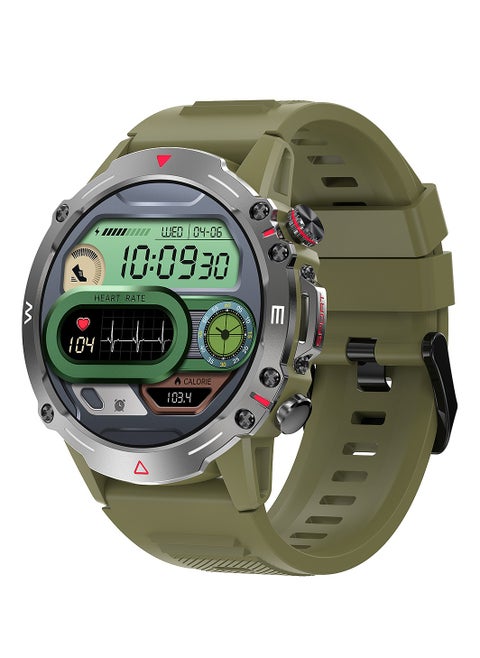 410 mAh Hulk Smartwatch For Men, AMOLED Always On Display Bluetooth Calling Waterproof Fitness Watches Compatible With Android iOS GREEN