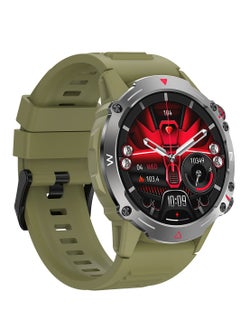 Colvin Yus 410 mAh Hulk Smartwatch For Men, AMOLED Always On Display Bluetooth Calling Waterproof Fitness Watches Compatible With Android iOS GREEN  - Image 3