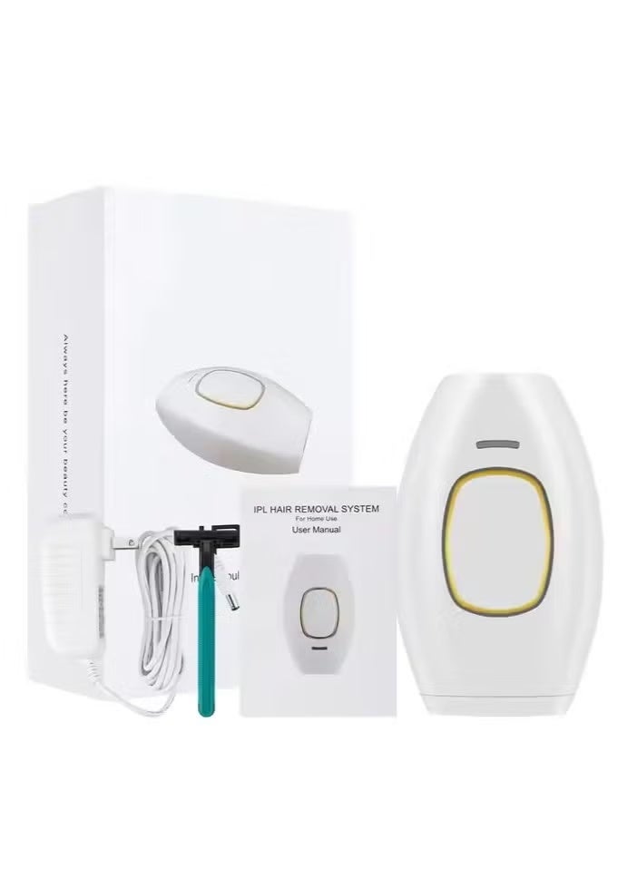 جهاز إزالة الشعر المحمول للأسر للنساء والرجال، جهاز إزالة الشعر بالليزر الدائم بلا ألم، لإزالة شعر الوجه والجسم، سلكي - Image 1