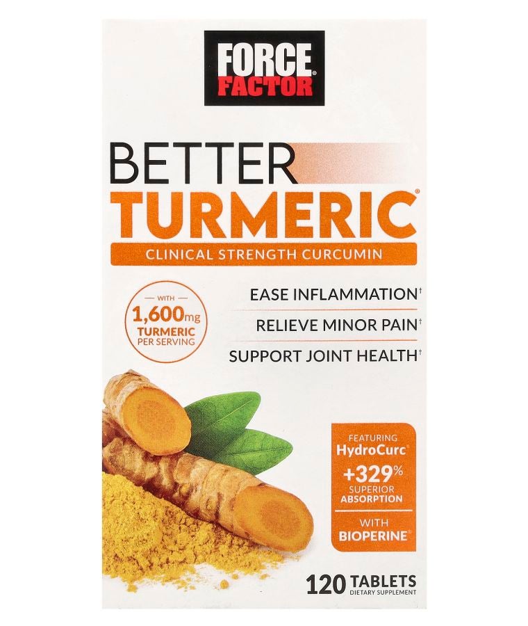 Force Factor Better Turmeric® 120 Tablets