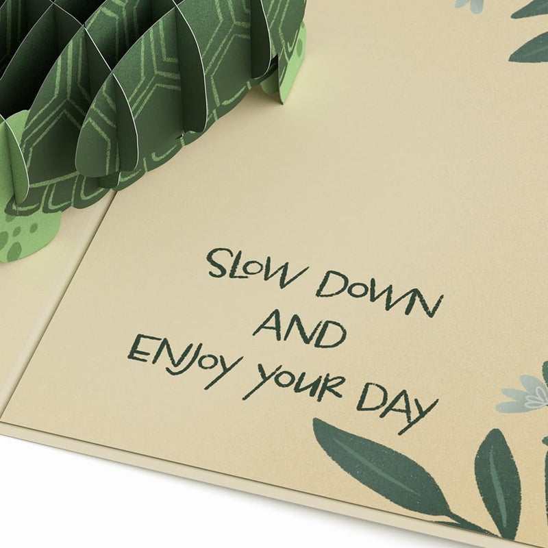 Lovepop Birthday Pop-Up Card for Her, Him, Men, Women - 3D Animal Greeting Cards - Time to Shell-ebrate - 5" x 7" - Blank Notecard & Envelope Included - Image 3