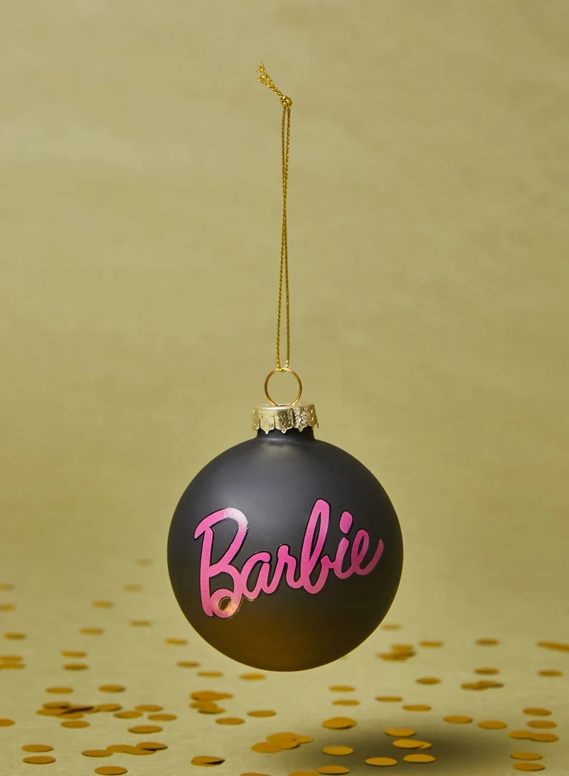 Typo Barbie Christmas Bauble