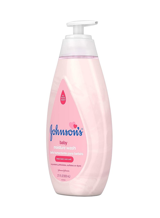 Johnson's Baby Body Moisture Wash For Gentle Baby Skin Care, 27.1 fl. oz - Image 2