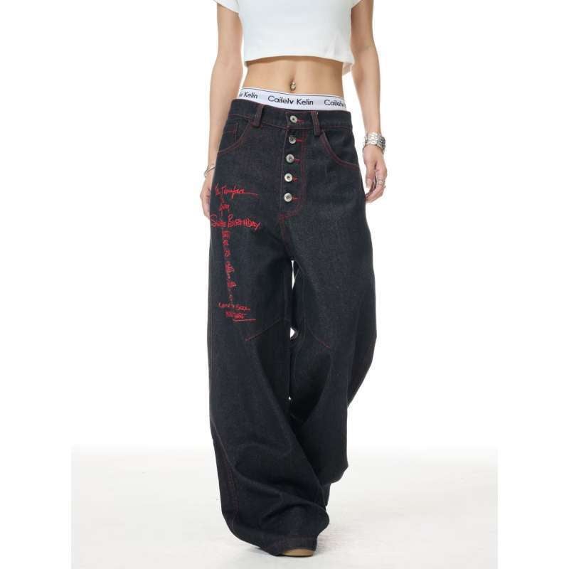 Unisex Casual Daily Denim Jeans - Image 4