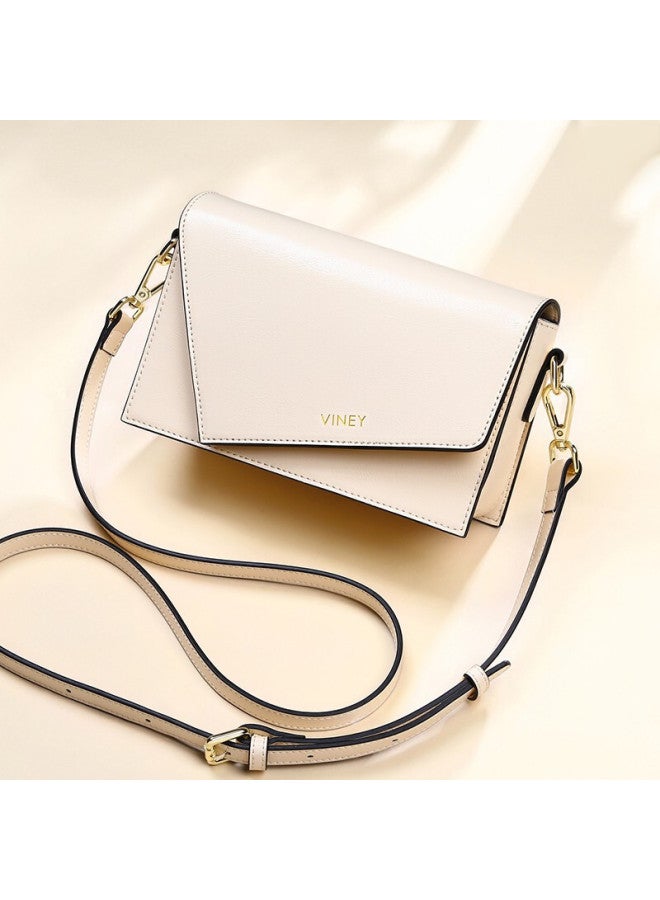 Viney Leather Handbag, Women's Crossbody Bag, Stylish Small Square Bag, Luxury Shoulder Bag, Birthday Gift For Girlfriend, Qixi Festival Gift - Image 1