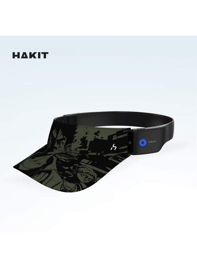 Hakiimix V Wireless Sports Bluetooth Headphones, True Wireless Non-In Air Conduction, Running Fitness Long Battery Life, Sun Protection Visor Sun Hat - Image 1