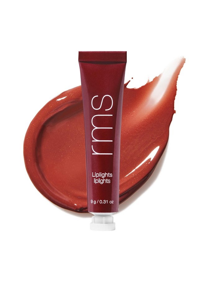 RMS Beauty Liplights Cream Lip Gloss - Rhapsody by RMS Beauty for Women - 0.31 oz Lip Gloss  - Image 1