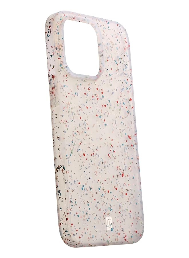 سيلولار لاين حافظة هاتف محمول سنسيشن دوتس 17 سم 6.7 بوصة غطاء أبيض شفاف - Image 1