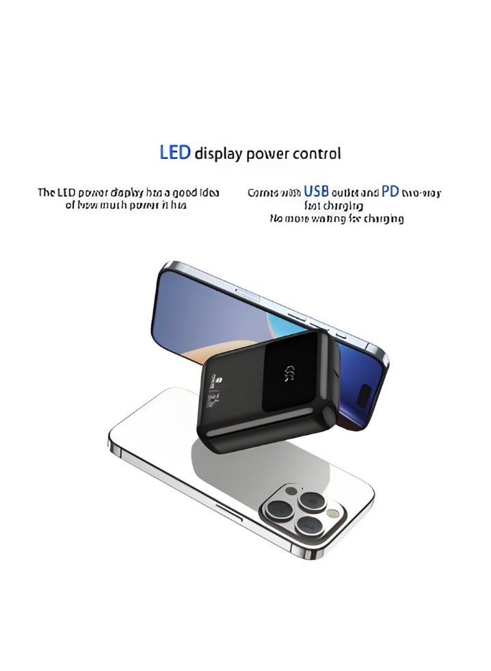 Zoom Plus ZP10 10000 mAh With PD22.5W(MAXIMO SERIES) Super Fast Power Bank With One Usb-C And One Usb-A, Fast Charging Battery Pack Supporting For Any Types Of Electronic Acessories Also Any Type Of Phone , Laptop And More - Image 4