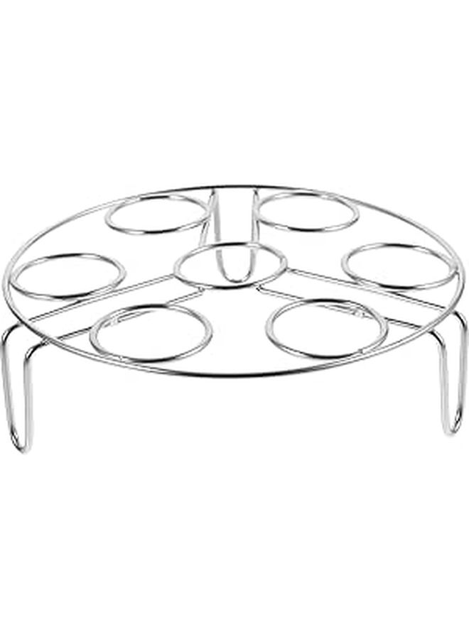 304 Stainless Steel Steaming Rack with High Legs Multi Function Kitchen Steaming Tray - Image 1