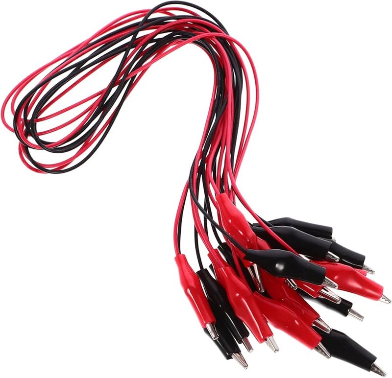 Jumper Wires Alligator Clips Cables 50pcs Assorted Color Insulated Solid Core For Electronic Experiments Physics Lab Soldering - Image 5