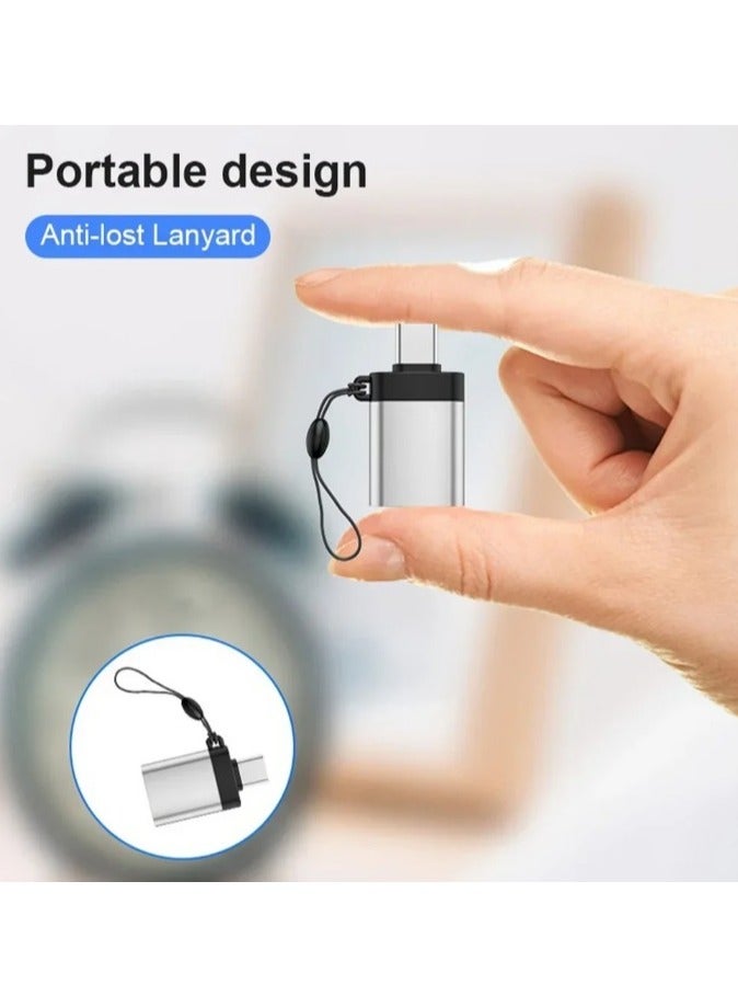 USB 3.0 Type C OTG Adapter for Macbook Pro Xiaomi Huawei Samsung Mini USB Adapter Type-C OTG Cable Converter（Black）  - Image 3