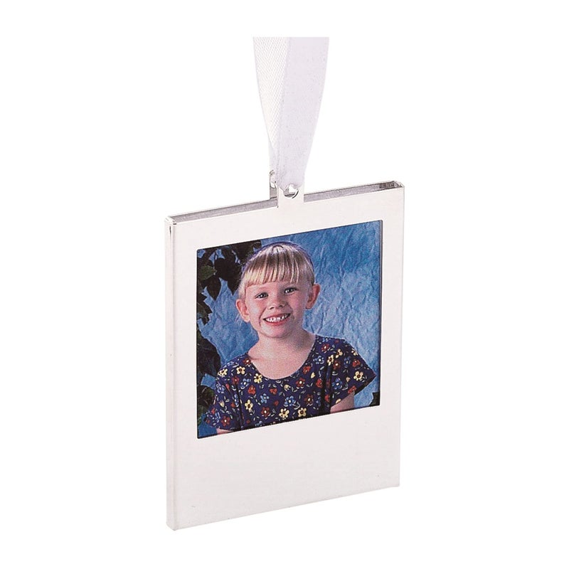 Creative Gifts Hanging Photo Frame in Nickel