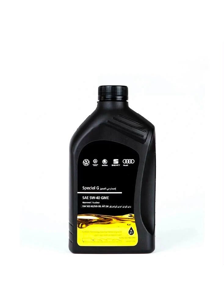 زيت محرك فولكس فاجن سبيشل جي SAE 5W-40 GME – 1 لتر