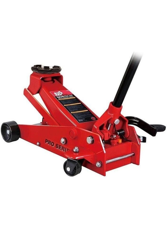 BIG RED - Bigred T83502 Trolley Floor Jack 3 Ton Pedal Quick Lift - Image 1