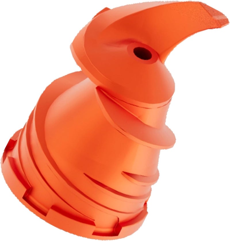 Whuto Store Juicer Replacement Parts, Cold Press Juicer Auger, Orange PMMA Material Non-Staining, Juicers Attachment Kit for Models ZM1913M/ZM1903M - Image 1