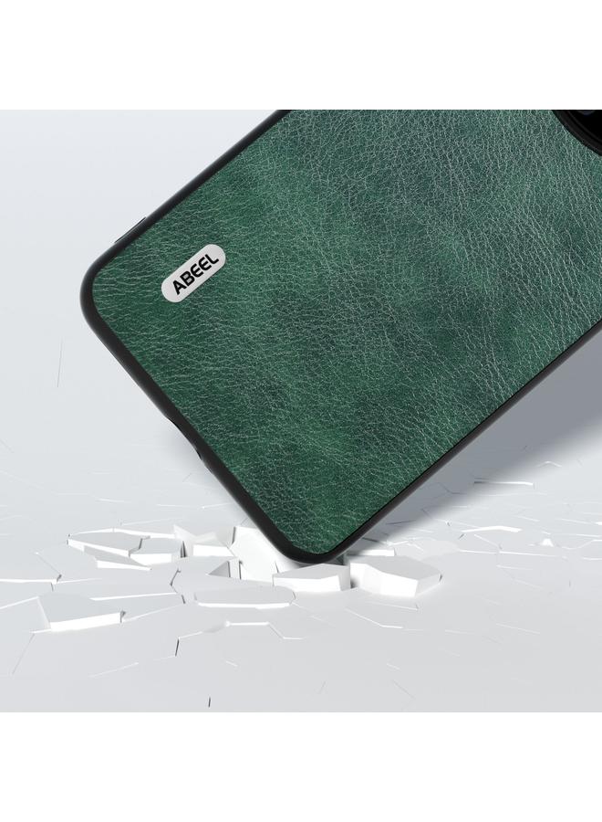 اس-توب حافظة لهاتف هواوي ميت 60 ABEEL مزدوجة اللون من نسيج Lichi PU - Image 5