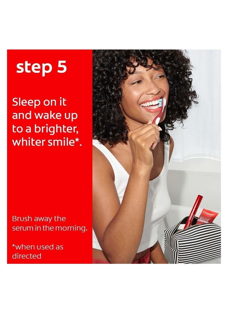 Colgate - Colgate Optic White Overnight Teeth Whitening Pen, Teeth Stain Remover to Whiten Teeth, 35 Nightly Treatments, 0.08 Fl Oz - Image 1