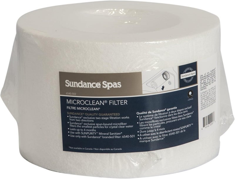 Sundance Microclean Disposable Absorption Filter for Spas - Model 6540-502 - Image 1
