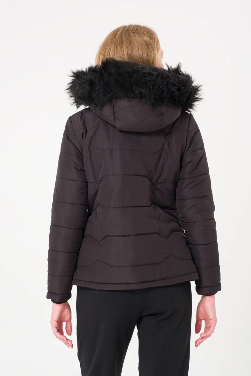 Barbora Women's Daily Shearling Puffer Coat 807S