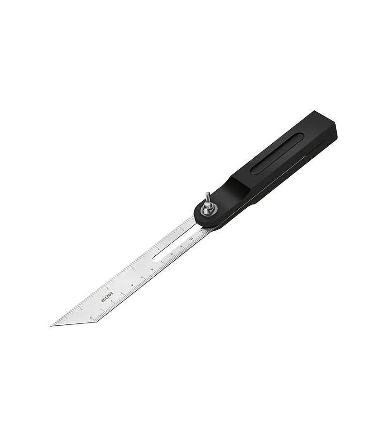 250mm Woodworking Adjustable Square Portable Angle Folding Bevel Ruler - Image 3