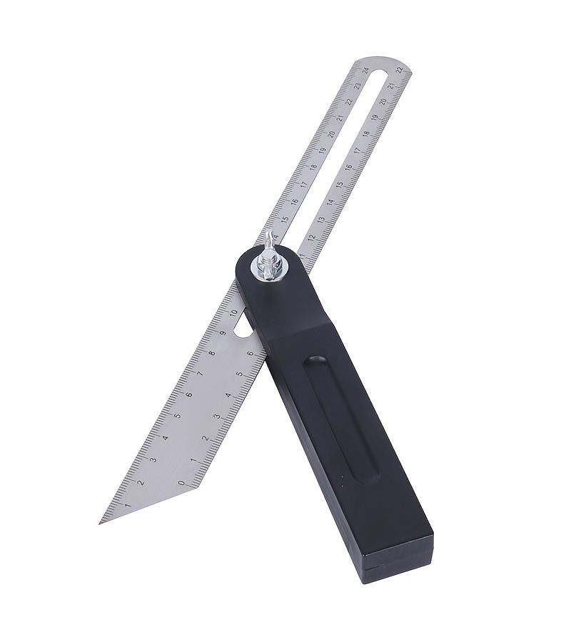 250mm Woodworking Adjustable Square Portable Angle Folding Bevel Ruler - Image 4