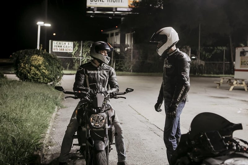 VCAN VX Lightweight Full Face Motorcycle Helmet with Extra Tinted Visor - Image 4