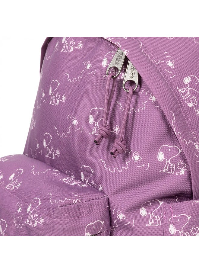 EASTPAK Day Pak'R Peanuts Pink Medium Backpack With Bottle Holder And Laptop Sleeve  - Image 5
