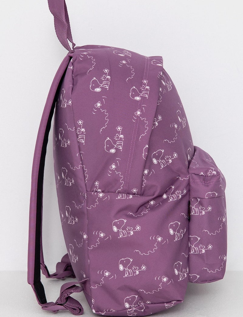 EASTPAK Day Pak'R Medium Unisex Backpack (With Bottle Holder & Laptop Sleeve) - Peanuts Pink - Image 2