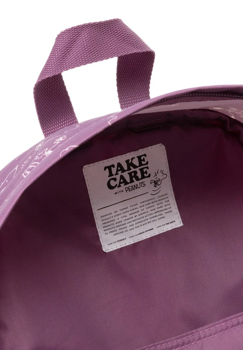 Eastpak  Day Pak'R Medium Unisex Backpack (With Bottle Holder & Laptop Sleeve) - Peanuts Pink  | Best Price UAE